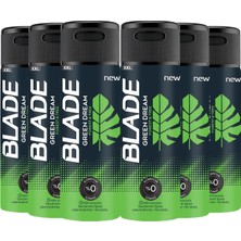 Zemira Blade Green Erkek Alüminyumsuz Deodorant 6X200 ml