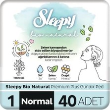 Zemira Sleepy Bio Plus Günlük Ped Normal 40 Adet Ped