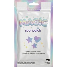Zemira Stopever Magic Spot Patch Akne Patch Siyah Nokta Karşıtı Holografik Yıldız Cilt Bakım Maskesi