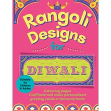 Zemira Independently Published Rangoli Designs For Diwali: Colouring Pages, Cut/paste & Make Personalised