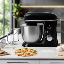 Zemira Aryıldız Power Chef Stand Mikser Güçlü Motor Paslanmaz Kase Siyah