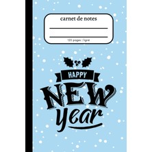 Zemira Carnet De Notes: Carnet De Notes Esthétique À Larges Lignes 6x9 Pouces (Superior Happy New Year Cov
