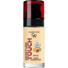 Zemira Moisture Touch Foundation No: 102 - Hyaluronik Asitli Nemlendirici Fondöten Spf 20-30 M
