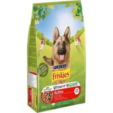 Zemira Friskies Aktif Sığır Etli 10 kg