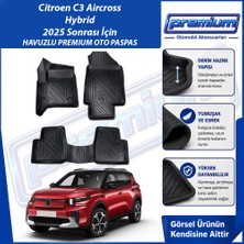 Citroen C3 Aircross Hybrit Paspas Araca Özel Hybrid Paspas 2025 Sonrası Derin Havuzlu Premium Oto Paspas