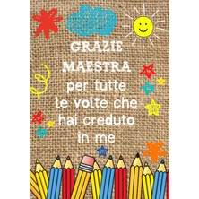 Zemira Regalo Maestra - Grazie Maestra: Per Natale, Fine Anno E Compleanno, Taccuino Originale. Idee