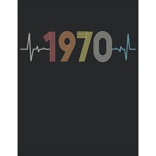 Zemira Malbuch - 101 Mandalas Ekg Herzschlag Jahrgang 1970 Baujahr Heartbeat: Lustiges Herzl