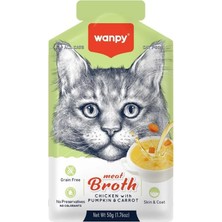 Zemira Wanpy Kediler Için Bal Kabağı & Havuçlu Tavuk Eti Çorbası 50 G