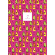 Zemira Cats - Lined Pages - A4 - Premium: (Pink Edition) Fun 192 Lined Pages (A4 / 8.27X