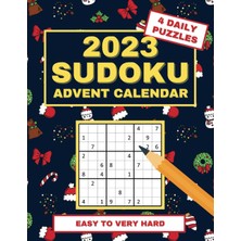 Zemira Independently Published Sudoku 2023 Advent Calendar: Large Print Christmas Puzzle Book For Adults A