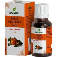 Zemira Destek Kabak Çekirdeği Yağı (Soğuk Pres) 20 ml