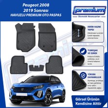Peugeot 2008 Paspas Araca Özel 2019 Sonrası Derin Havuzlu Premium Oto Paspas