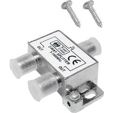 Zemira Lunatic 1848 2 Li Uydu Splitter Kablo Tv Rg6 Anten Çoklayıcı Dağıtıcı 3D Sd Yayınları
