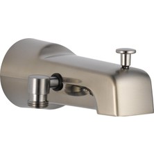 Zemira Faucet U1010-SS-PK Yönlendirici Küvet Emziği, Paslanmaz,.5, 0.5