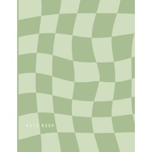 Zemira Independently Published Checkered Notebook: Aesthetic, Checkerboard Pattern, Blank Lined Paperback
