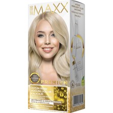 Zemira Maxx Deluxe Premıum Yarı Kit Set Saç Boyası 0.1 Platin Sarısı
