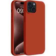 Royaleks Apple Iphone 15 Kılıf First Silikon - Kırmızı