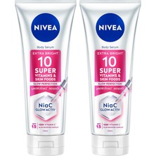 Zemira SPF15 SUPER10 Etkili Aydınlatıcı Nemlendirici Vücut Losyonu 170ML, C Vitamini, Niasinamid