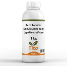Zemira Tito Tere Soğuk Sıkım Yağı Lepidium Sativum 1 kg