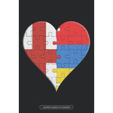 Zemira Planner: English Armenian Flag United Heart Jigsaw Puzzle Flags Of England Armenia