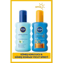 Zemira Sun Nemlendirici Güneş Sonrası Spreyi 200ML, Yüksek Koruma Bronzluk Güneş Spreyi SPF50 200ML
