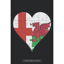 Zemira Planner: English Welsh Flag United Heart Jigsaw Puzzle Flags Of England Wales