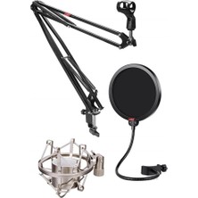 Zemira Lastvoice NB40X Set Rode Nt1-A Için Mikrofon Standı Filtre Shock Mount