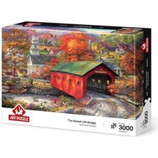 Zemira Puzzle Tatlı Hayat Köprüsü 3000 Parça Puzzle