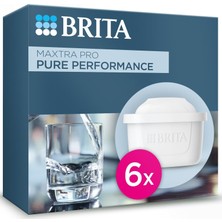 Zemira Brita Maxtra Pro Pure Performance Yedek Su Arıtma Filtresi, 6’lı