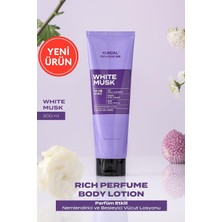 Zemira Kundal Parfüm Etkili Nemlendirici&besleyici Vücut Losyonu Perfume Body Lotion 200ML White Musk