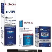 Zemira Bioxcin Biotin Günlük Şampuan 300ML + Kepek Karşıtı Termal Şampuan 200ML + Biotin 60 + Emily