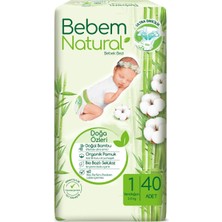 Zemira Bebem 1 Beden Yenidoğan Bebek Bezi (1 x 40 Adet)