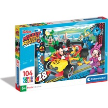 Zemira Junior Mickey And The Roadster Racers 104 Parça Supercolor Puzzle