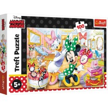 Zemira Trefl, Yapboz, Minnie Güzellik Stüdyosunda, Minnie, 100 Parça, 5 Yaşından Büyük Çocuklar Içi