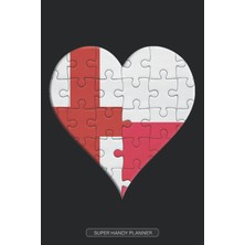 Zemira Planner: English Polish Flag United Heart Jigsaw Puzzle Flags Of England Poland