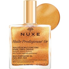 Zemira Nuxe Huile Prodigieuse Or Çok Amaçlı Işıltılı Kuru 100 ml