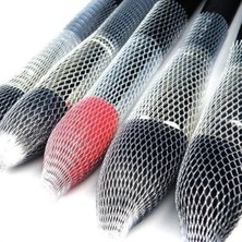 Zemira Bakgelal Makyaj Far Allık Kontür Eyeliner Fırça Malzemeleri File Kapak Örgü