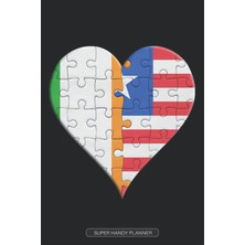 Zemira Planner: Irish Liberian Flag United Heart Jigsaw Puzzle Flags Of Ireland Liberia