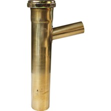 Zemira Westbrass Kayma Eklemli Wye 7/8 Inç Dallı Bitmemiş Pirinç 1-1/2 x 1-1/2"