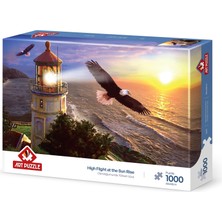 Zemira Puzzle Gündoğumunda Yüksek Uçuş 1000 Parça Puzzle