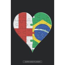 Zemira Planner: English Brazilian Flag United Heart Jigsaw Puzzle Flags Of England Brazil