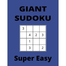 Zemira Independently Published Giant Easy Sudoku Book, 4x4 Puzzles, 50 Pages, 8.5X11