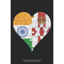 Zemira Planner: Indian Irish Flag United Heart Jigsaw Puzzle Flags Of India Northern Ireland