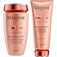 Zemira Discipline Bain Fluidealiste Gentle Şampuan 250 ml + Fondant Fluidealiste Saç Kremi 200 M