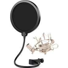 Zemira Lastvoice PS-01SMX Pop Filter + Metal Gri Shock Mount Set