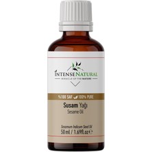 Zemira Intense Susam Yağı Soğuk Sıkım 50 ML%100 Saf Doğal Sesame Carrier Oil