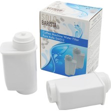 Zemira Pure Kafe BS012 Kahve Makinesi Su Filtresi 2 Adet - Brita Intenza TZ70033A Uyumlu, Eq Seris