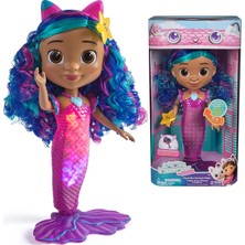 Zemira Dreamworks Gabby's Dollhouse Film, Sing & Shine Mermaid Gabby, Işıklar Sesler ile Su Geçirmez De