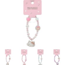Zemira Sanrio Boncuklu Saç Lastiği - Hello Kitty