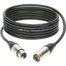 Zemira Klotz M1 MY206 Mikrofon Kablosu Siyah 0,6m Xlr Klotz Uçlu